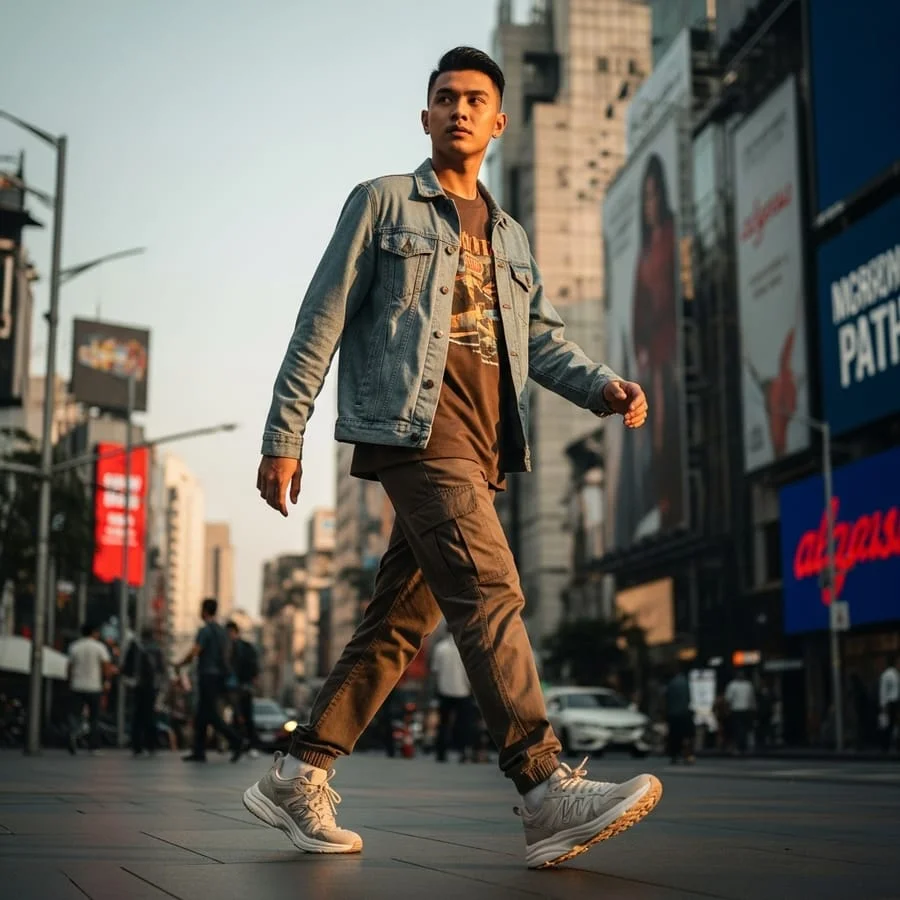 Try-on sneakers preview
